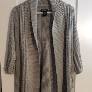 Lane Bryant Grey and Silver Sweater 18W